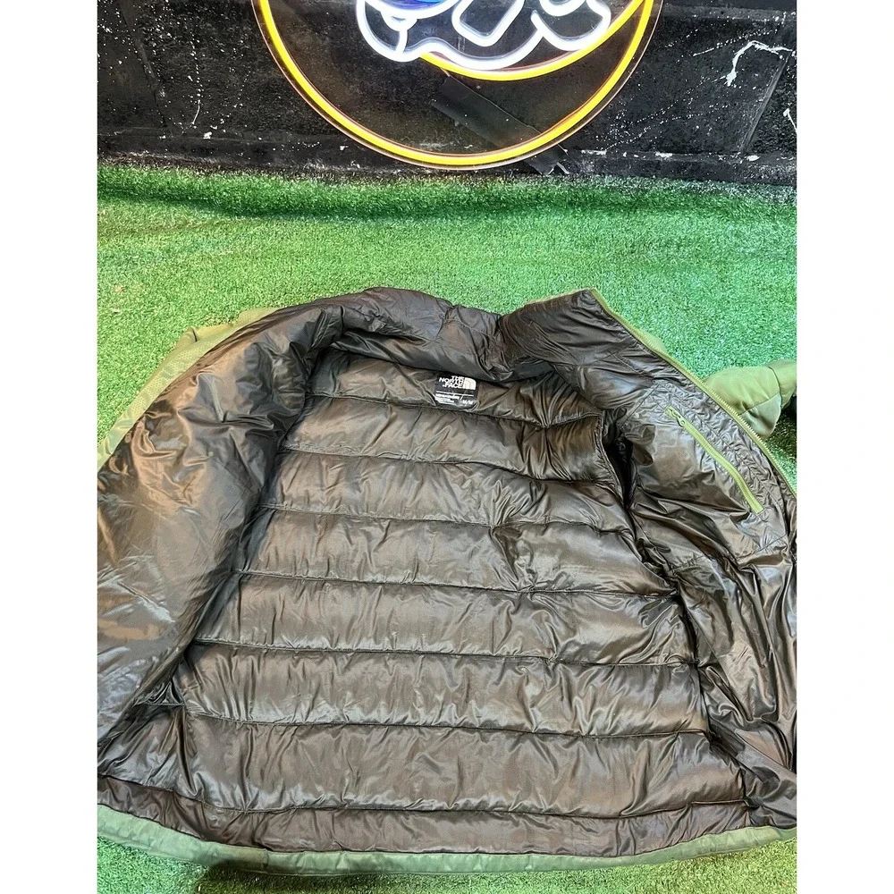 Vintage The North Face 700 Olive Green Puffer Jacket Winter Mens Size‎ Medium